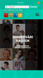 Mobile Screenshot of dombovar.hu